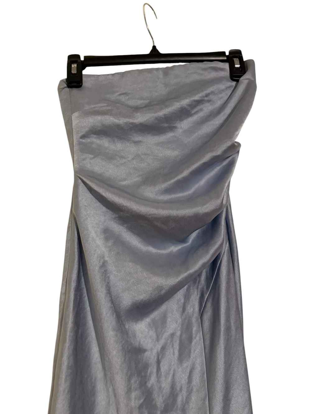 NWT Bec + Bridge The Dreamer Strapless Maxi Dress Dusty Blue US Size 2 - Picture 5 of 7